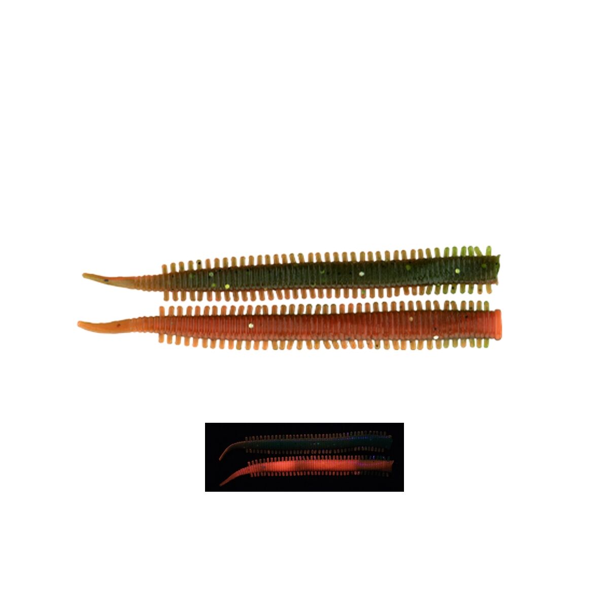 Fujin Yummy Sandworm 7cm UV Camo LRF Silikonu