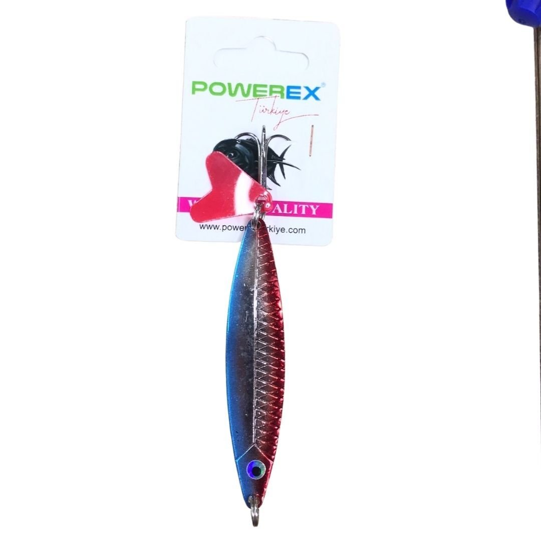 Powerex Striker X Lüfer Palamut Turna Çinekop 18gr. 8 cm. 3903 Metal Kaşık Sahte Yem
