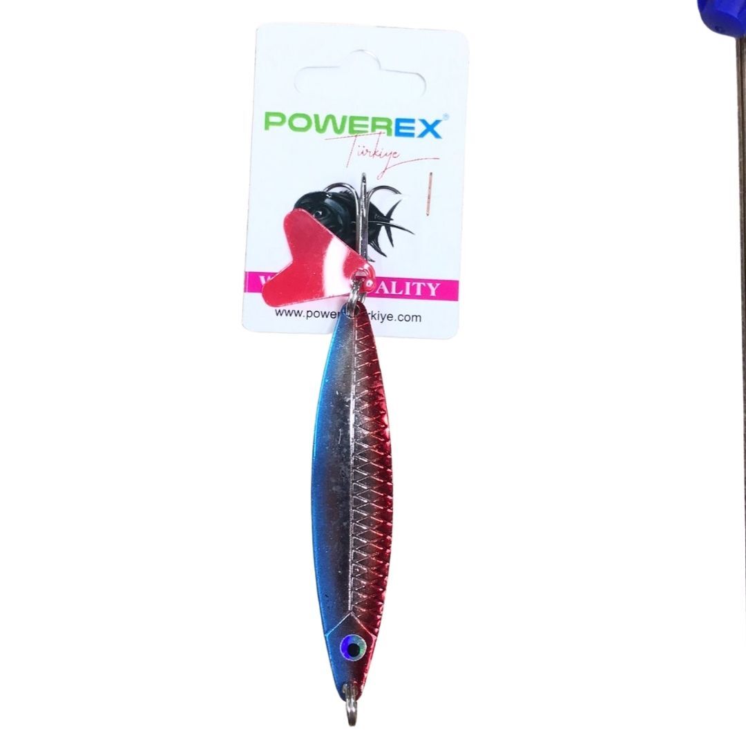 Powerex Striker X Lüfer Palamut Turna Çinekop 18gr. 8 cm. 3903 Metal Kaşık Sahte Yem