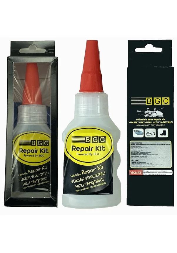 Bgc Bot Tamir Kiti Büyük Boy 50ml Yüksek Viskoziteli Hızlı Yapıştırıcı
