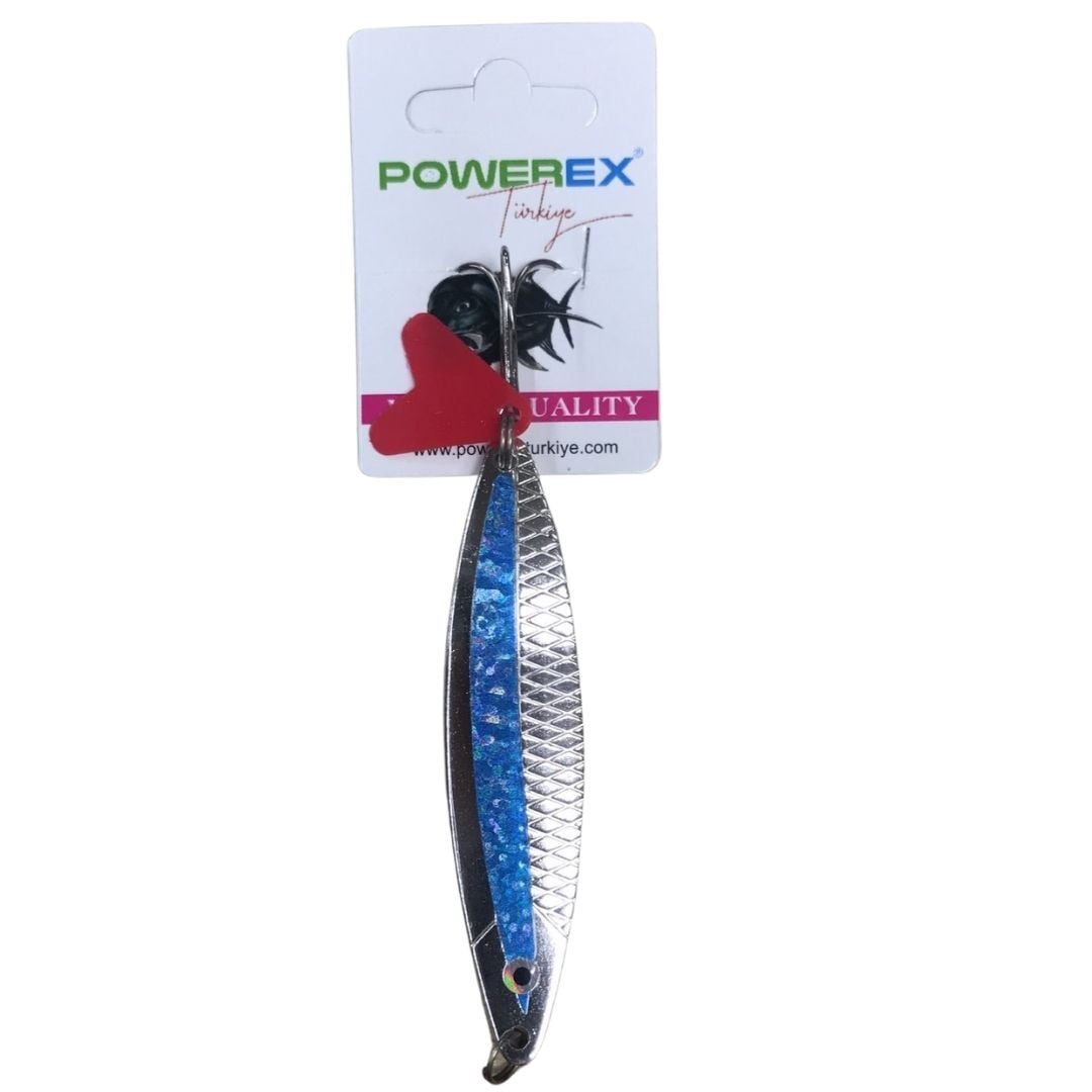 Powerex Striker X Lüfer Palamut Turna Çinekop 28gr. 9 cm. 3912 Metal Kaşık Sahte Yem