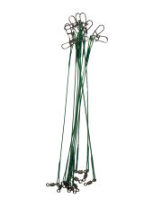 Powerex 20cm. 10'lu Paket Klipsli Bilyeli Fırdöndülü Turna Çinekop Çelik Teli