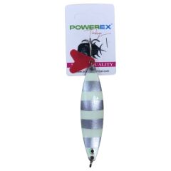 Powerex Monster S Lüfer Palamut Turna Çinekop 20gr. 11cm. Zebra Glow 3918 Metal Kaşık Sahte Yem