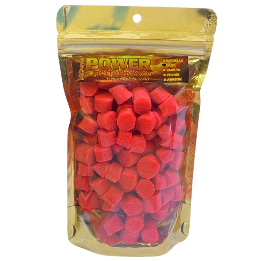 Powerex Çilek Aromalı Simli Fosforlu 200gr. Kesme Hamur