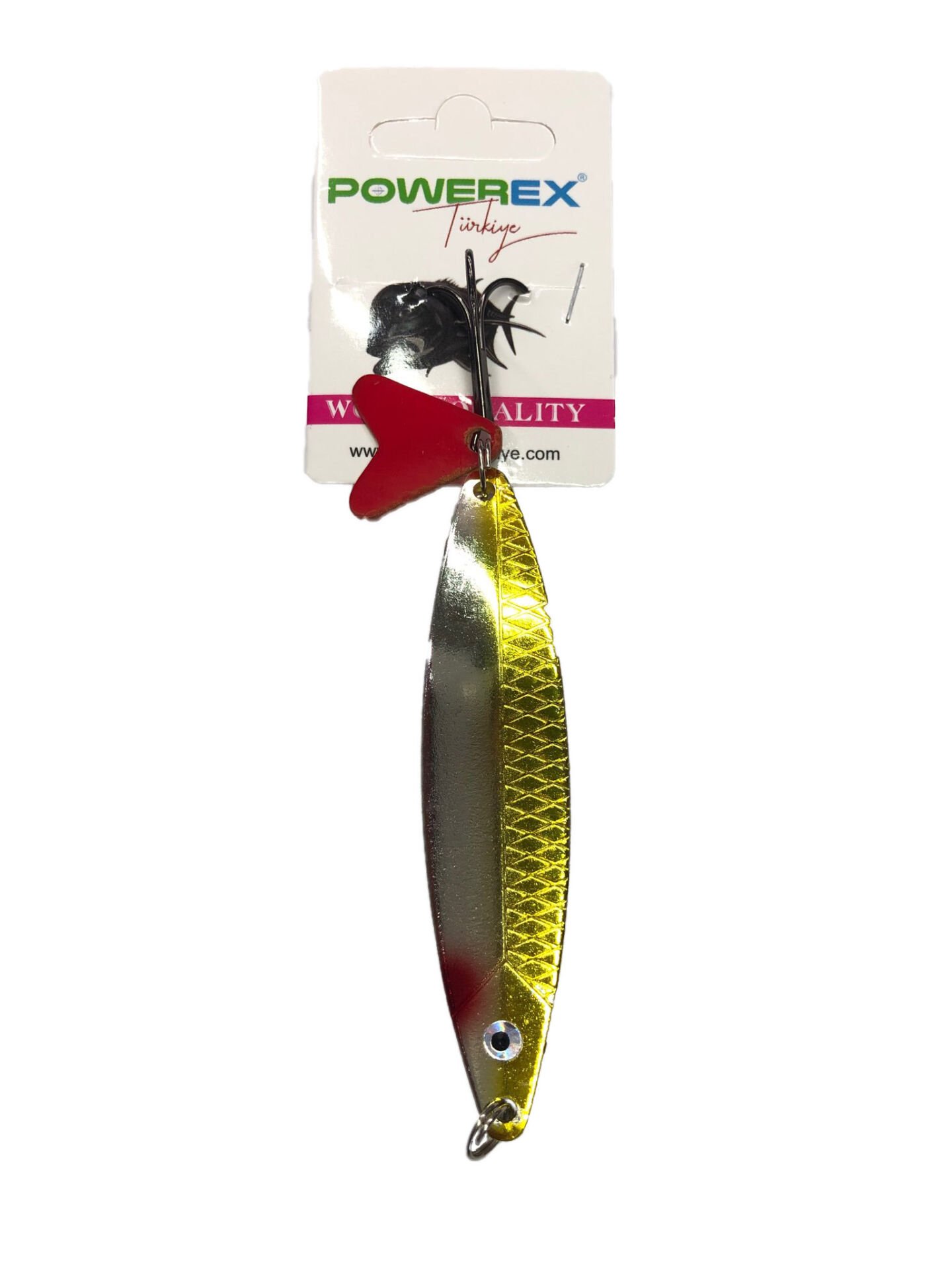 Powerex Striker X Lüfer Palamut Turna Çinekop 28gr. 9cm. Mod.246 Metal Kaşık Sahte Yem