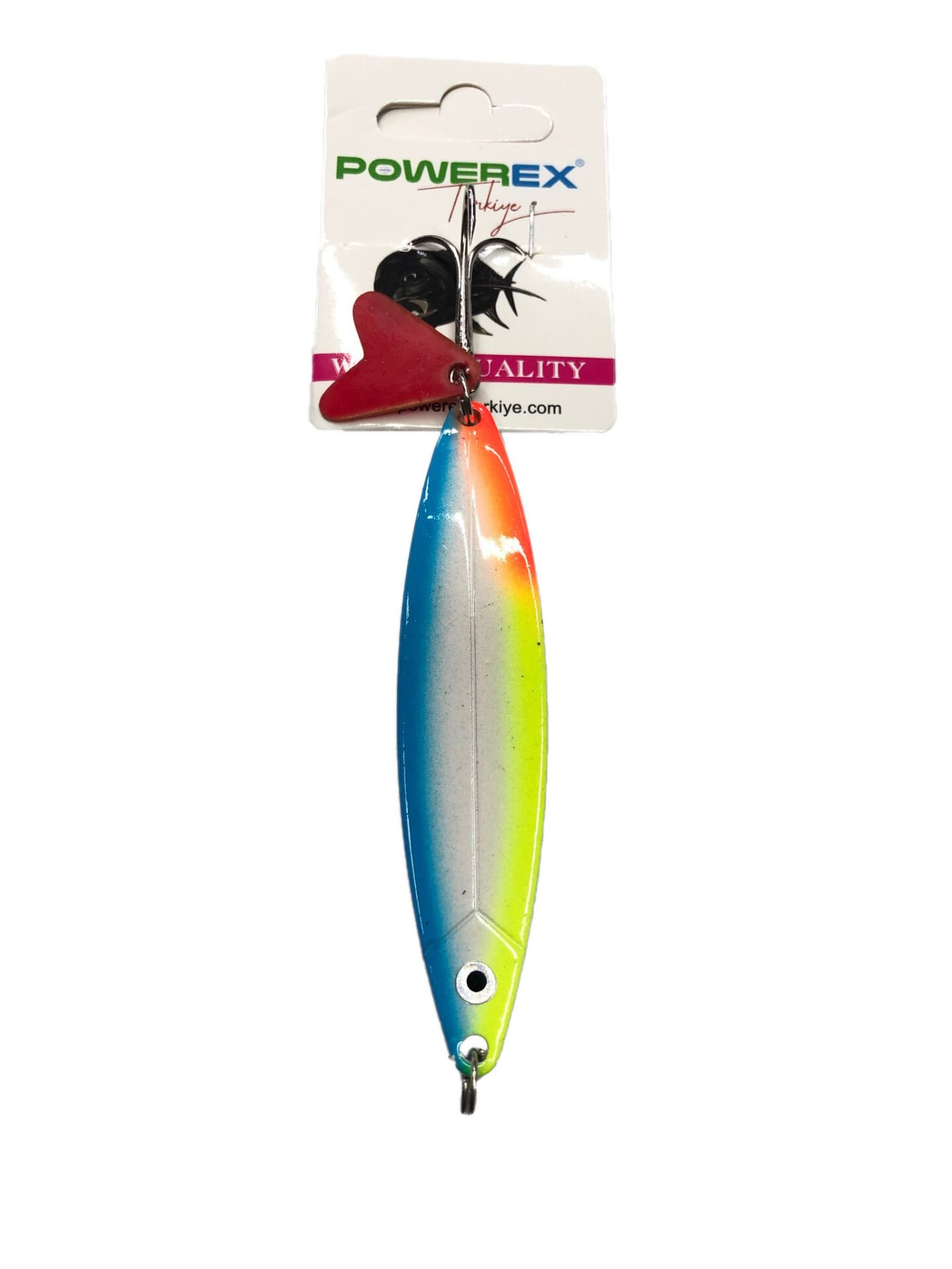 Powerex Magnum Lüfer Palamut Turna Çinekop 28gr. 9cm. Mod.252 Metal Kaşık Sahte Yem