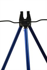 Powerex Paslanmaz Çelik Mavi Krom Easy Lock Teleskopik Katlanır 6'lı Kamış Dayama Tripod