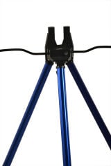 Powerex Paslanmaz Çelik Mavi Krom Easy Lock Teleskopik Katlanır 6'lı Kamış Dayama Tripod
