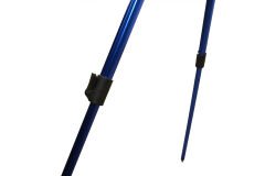 Powerex Paslanmaz Çelik Mavi Krom Easy Lock Teleskopik Katlanır 6'lı Kamış Dayama Tripod