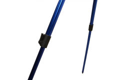 Powerex Paslanmaz Çelik Mavi Krom Easy Lock Teleskopik Katlanır 6'lı Kamış Dayama Tripod