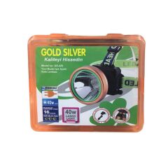 Gold Silver GS-425 40W Şarjlı Işık Ayarlı Kafa Lambası