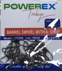 Powerex HS2200 1/0 No. Paketli A Tipi Klipsli Fırdöndü 5li Paket