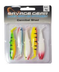 Savage Gear Cannibal 8 cm 5 gr 5 Adet Suni Yem Mix