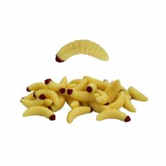 SeaHorse Silikon Kurt 2 Cm White-Red Head 10lu