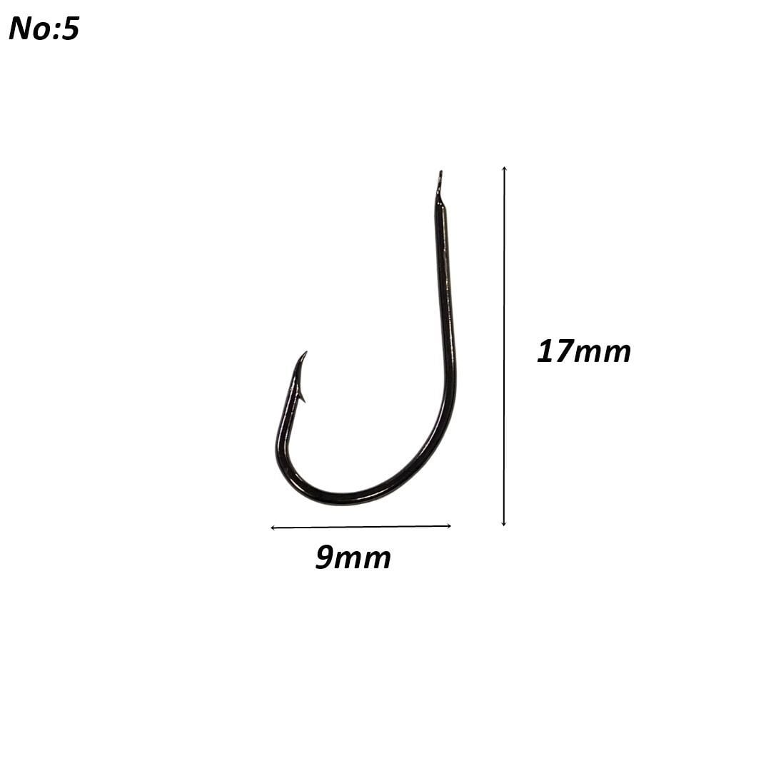Powerex 530 model 5no Black Nickel Kutu Balık İğne 100 Adet