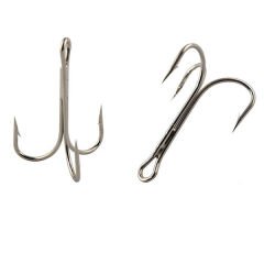 Powerex 8236 Shiny Nickel Parlak Krom Paslanmaz 9 no. Üçlü İğne 100 lü kutu