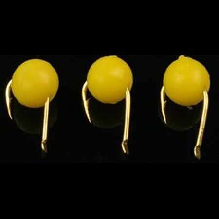 Sazan Boncuğu Silikon (boilie) Sarı 12mm