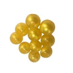 Powerex 10mm. Geniş Delikli Yüzen Gold Sazan Boncuğu C24