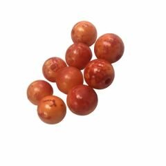 Powerex 14mm.Dar Delikli Kırmızı Sazan Boncuğu C14