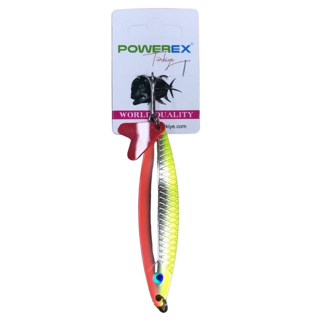 Powerex Striker X Lüfer Palamut Turna Çinekop 28gr. 9 cm. 3906 Metal Kaşık Sahte Yem