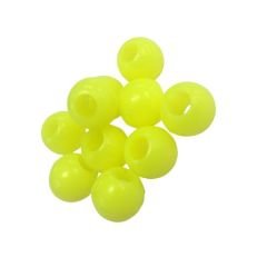 Powerex 10mm.Geniş Delikli Fosfor Sarı Sazan Boncuğu C10