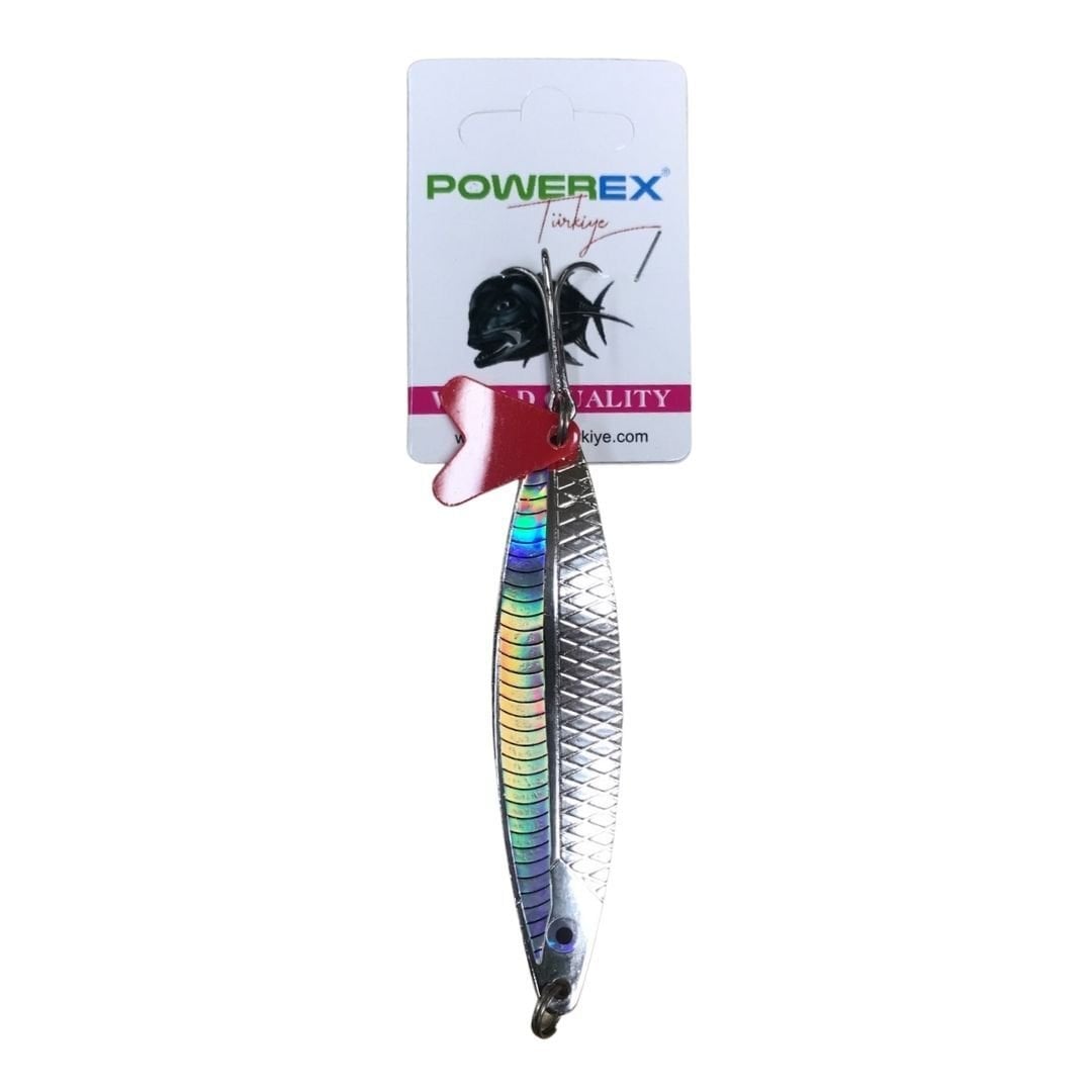 Powerex Striker X Lüfer Palamut Turna Çinekop 28gr. 9 cm. 3909 Metal Kaşık Sahte Yem