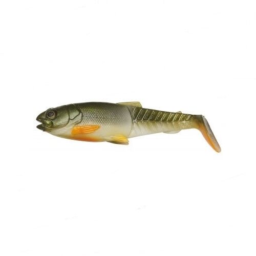 Savage Gear Craft Cannibal Paddletail 8,5 cm 7 gr Suni Yem Olive Pearl Hot Orange