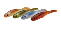 Savage Gear Slender Scoop Shad 11 cm 7 gr Clear Water Mix 4 lü Paket Silikon Yem