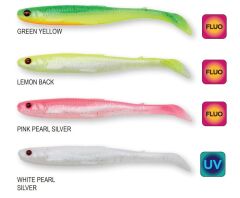 Savage Gear Slender Scoop Shad 11 cm 7 gr Dark Water Mix 4 lü Paket Silikon Yem