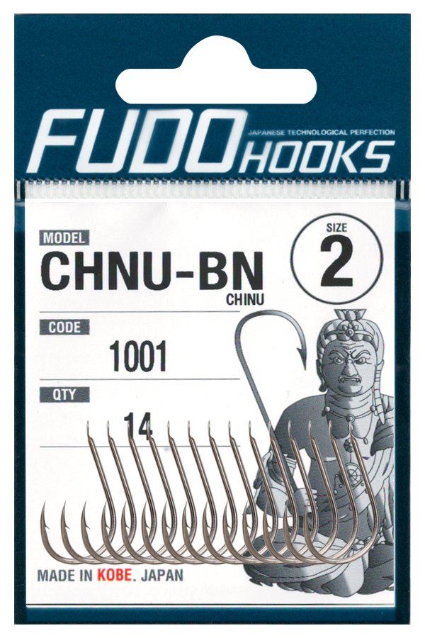 Fudo 1001 Chinu 2/0 Black Nickel İğne 7'li Paket