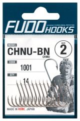 Fudo 1001 Chinu 2/0 Black Nickel İğne 7'li Paket