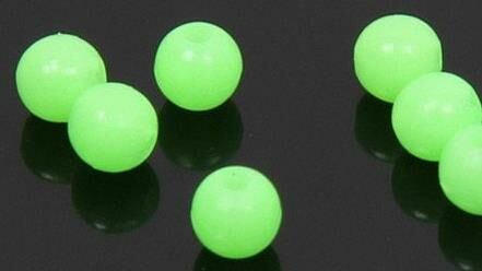 Sazan Boncuğu Silikon (boilie) Yeşil Glow 7mm