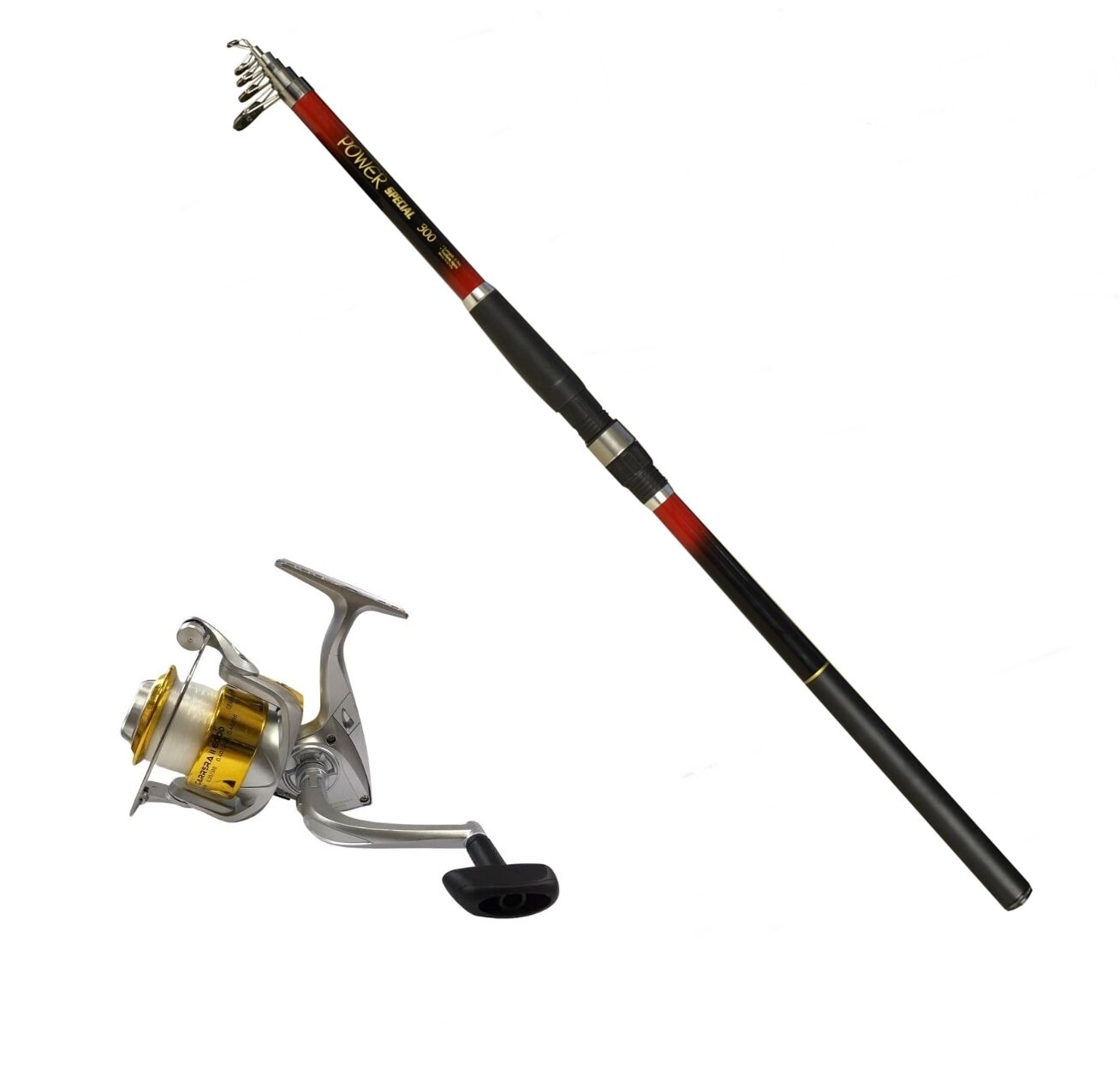 Powerex Power Special 3.00m. 50-100gr.Kamış - Carrera 6000 Gold Kamış Makine Olta Seti