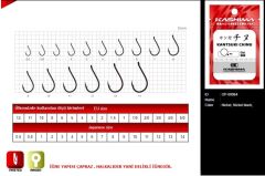 Kashima OP-00064 Chinu W / Ring BN Delikli Siyah 1/0 No. İğne