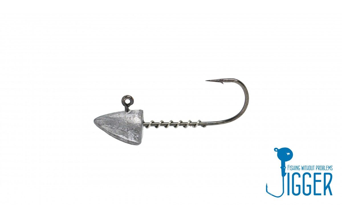 Jigger JH-F Flatiron 4gr. 4No. Micro Jig Head 5 li Paket Mikro Zoka İğne