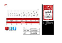 Kashima OP-00032 Ryusen Two Sliced BN Sırtı Çift Tırnaklı Siyah 6 No. İğne