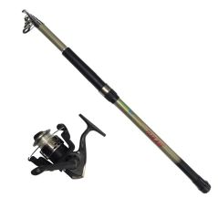 Powerex Team man 210cm. - Mini 200 Silver Makineli Kamış Makine Olta Seti