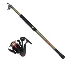 Powerex Team man 210cm. - Mini 200 Red Makineli Kamış Makine Olta Seti