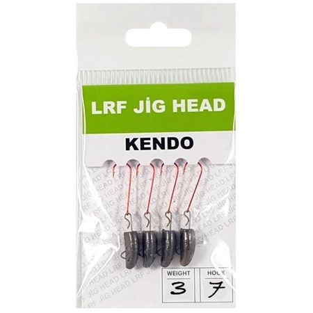 Kendo Hareketli Kırmızı 7 Numara İğneli 3gr Lrf Jig Head