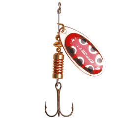 Dam Effzett Standart Spinner 2 No 4gr Döner Spin Kaşık Copper Black Dot