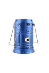 MH Güneş Enerjili Şarjlı LED Kamp Feneri Işıldak 6+1 Led MH-5800T