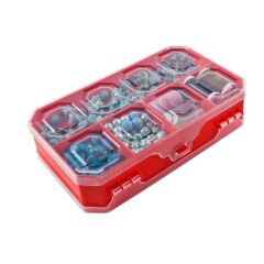 Powerex Alfa Çift Taraflı 10 Bölmeli Organizer Balıkçı Kutusu