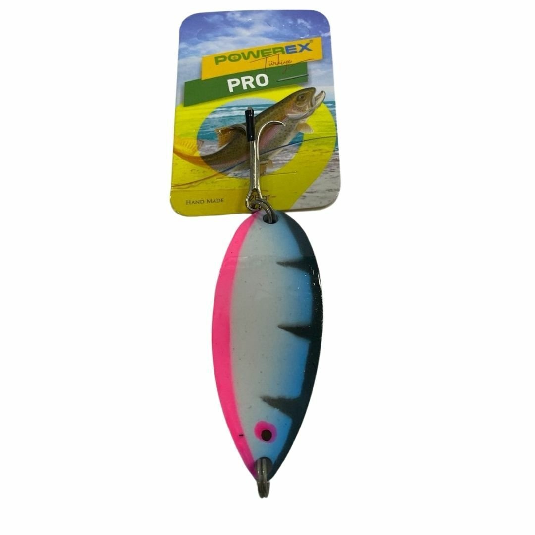 Powerex PRO 26 gr. 6,5 cm. 6825 Metal Kaşık Sahte Yem