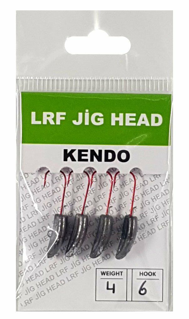 Kendo Kırmızı 6 Numara İğneli 4gr Lrf Jig Head