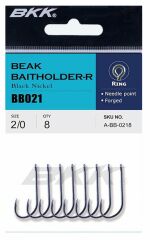 BKK Beak Baitholder-R 1/0  Numara İğne 8'li Paket