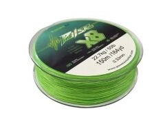 Powerex Pulse 8 örgü 150m. Apple Green 0.20mm/11.8 kg İp Misina