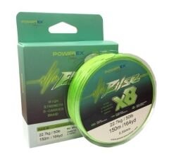 Powerex Pulse 8 örgü 150m. Apple Green 0.30mm/20.4 kg İp Misina