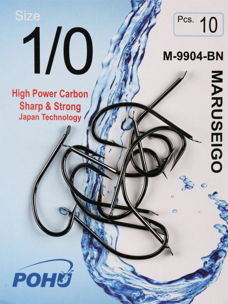 Pohu M-9904 BN Maruseigo 1/0 No İğne 10'lu Paket