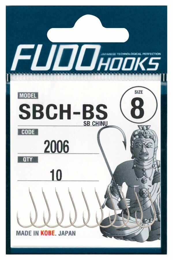 Fudo 2001 Sb Chinu Çift Damak 3 No. Black Nickel İğne 8'li Paket