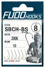 Fudo 2001 Sb Chinu Çift Damak 3 No. Black Nickel İğne 8'li Paket